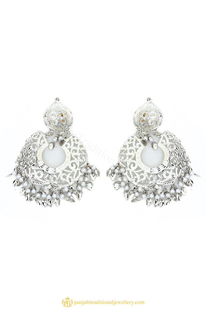 Gold Finished Earrings by PTJ