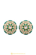 Gold Finished Earrings by PTJ