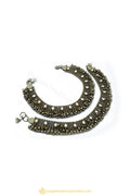 Gold Finished Payal by PTJ