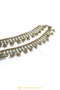 Gold Finished Payal by PTJ