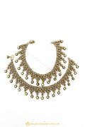 Gold Finished Payal by PTJ