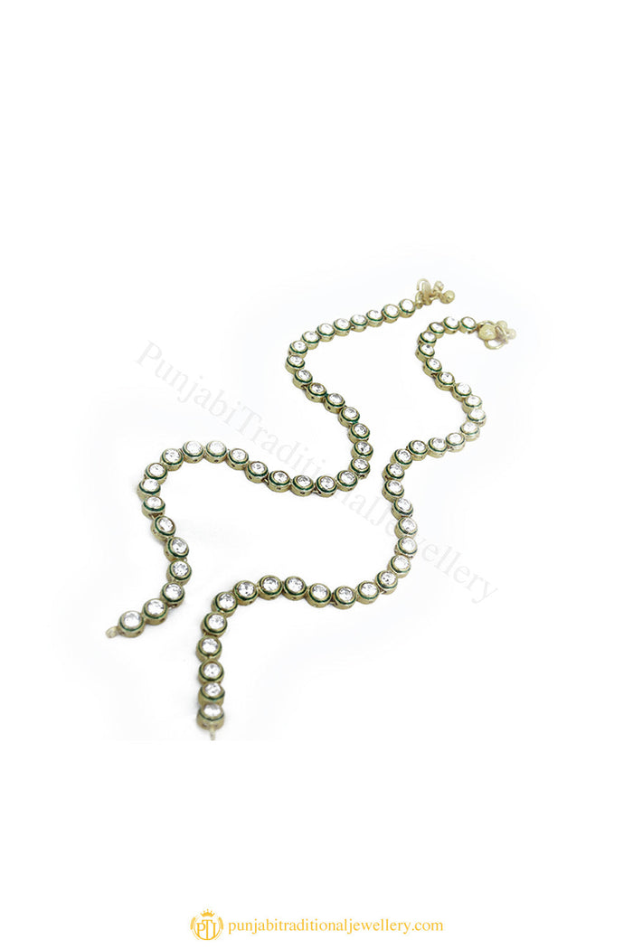 Gold Finished Payal by PTJ
