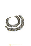 Gold Finished Payal by PTJ