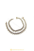 Gold Finished Payal by PTJ