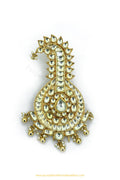 Gold Finished Pearl Kundan Kalgi | Punjabi Traditional Jewellery Exclusive