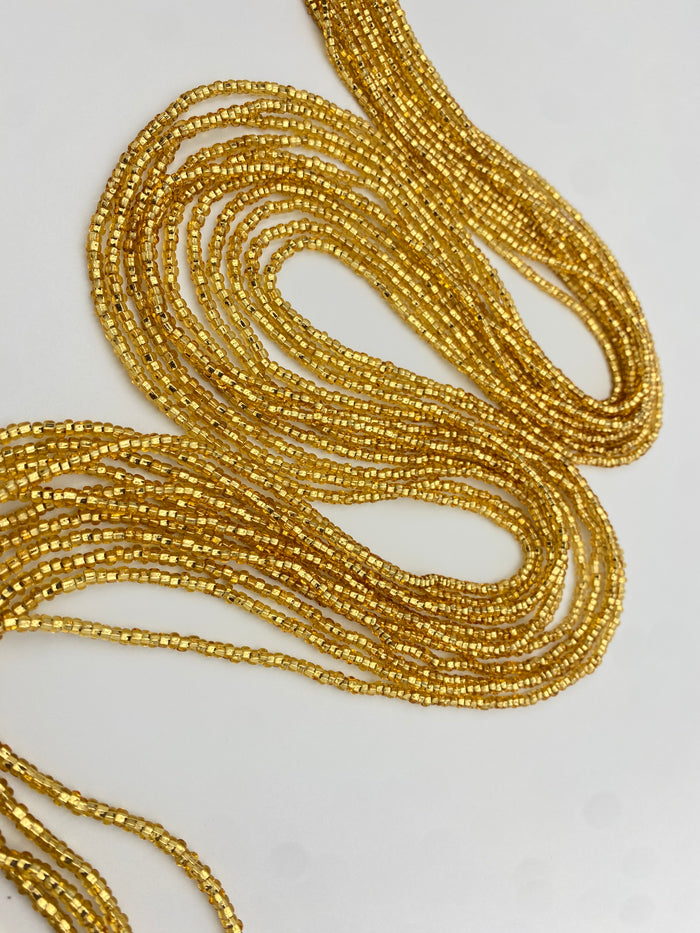 Golden Grace ~  Gold Waist Bead- Tie On