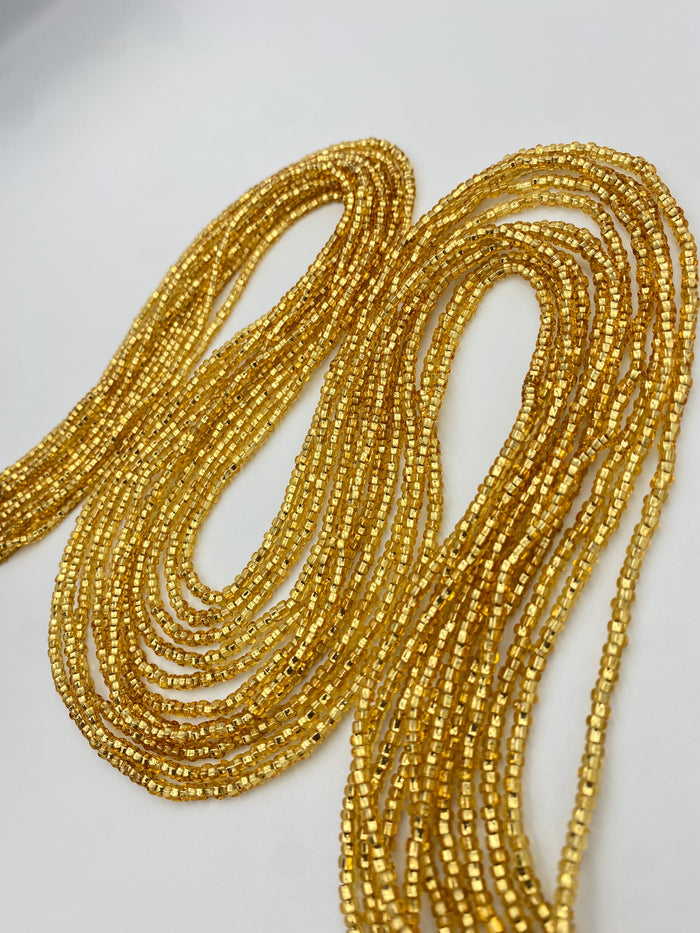 Golden Grace ~  Gold Waist Bead- Tie On