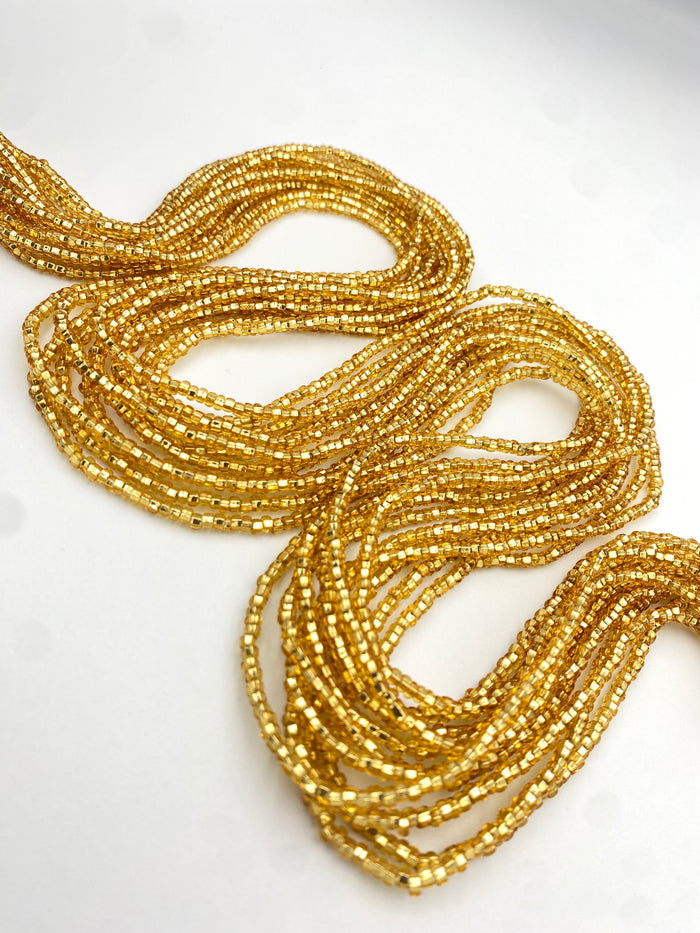 Golden Grace ~  Gold Waist Bead- Tie On