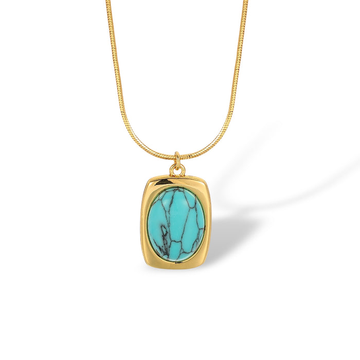 Goyave 18K Gold Rectangular Necklace