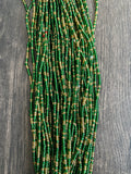 Green & Gold ~ Waist Bead