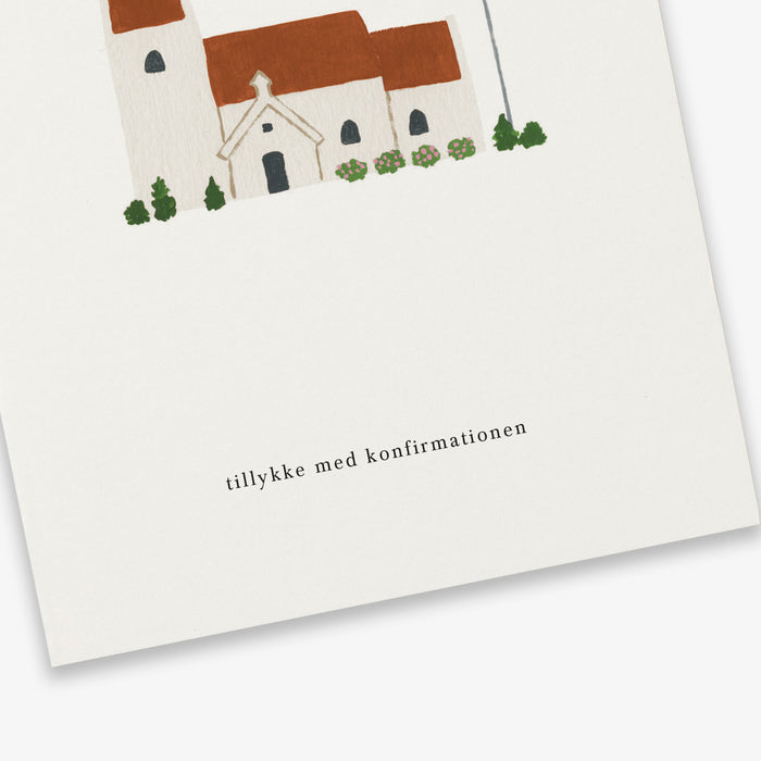 GREETING CARD // KIRKE (DANISH)