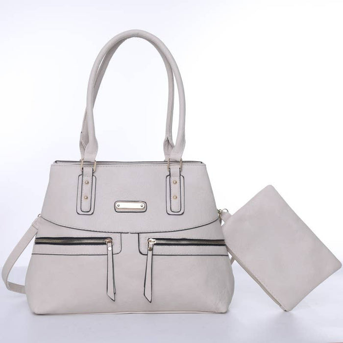 Handbag Purse Tote Clutch with Satchel Handle