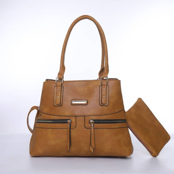 Handbag Purse Tote Clutch with Satchel Handle