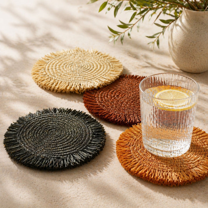 Handwoven Coaster Set