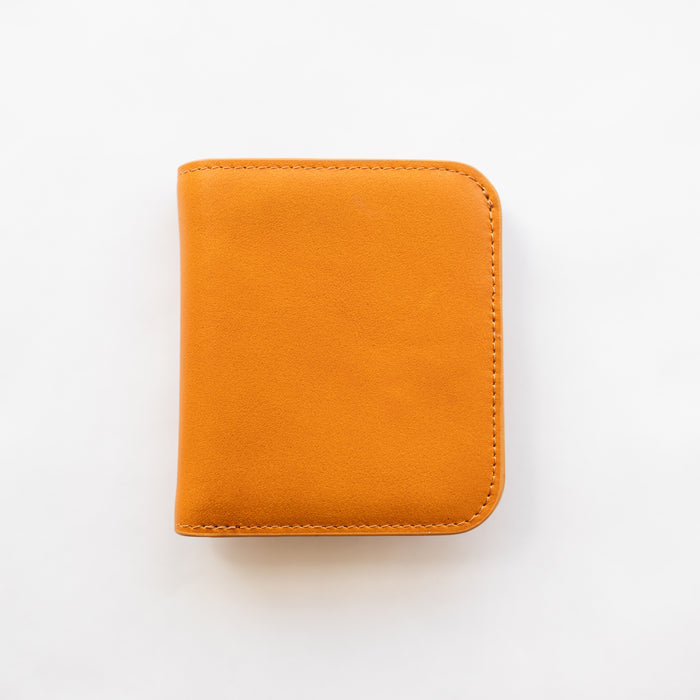 Harper Wallet | Light Brown Genuine Leather RFID Compact Card Holder