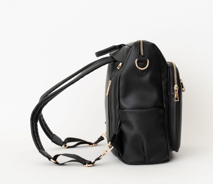 Hazel Bag | Ebony Premium Vegan Leather Convertible Everyday Tote