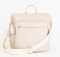 Hazel Bag | Stone Premium Vegan Leather Convertible Everyday Tote
