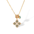 Hermosa Turquoise Trèfle Necklace