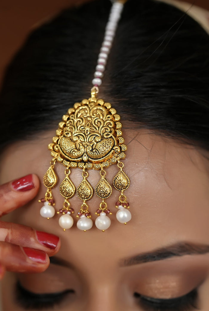 Ibaadat Tikka Handcrafted Gold Plated