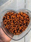 Orange and Brown Mix Beads