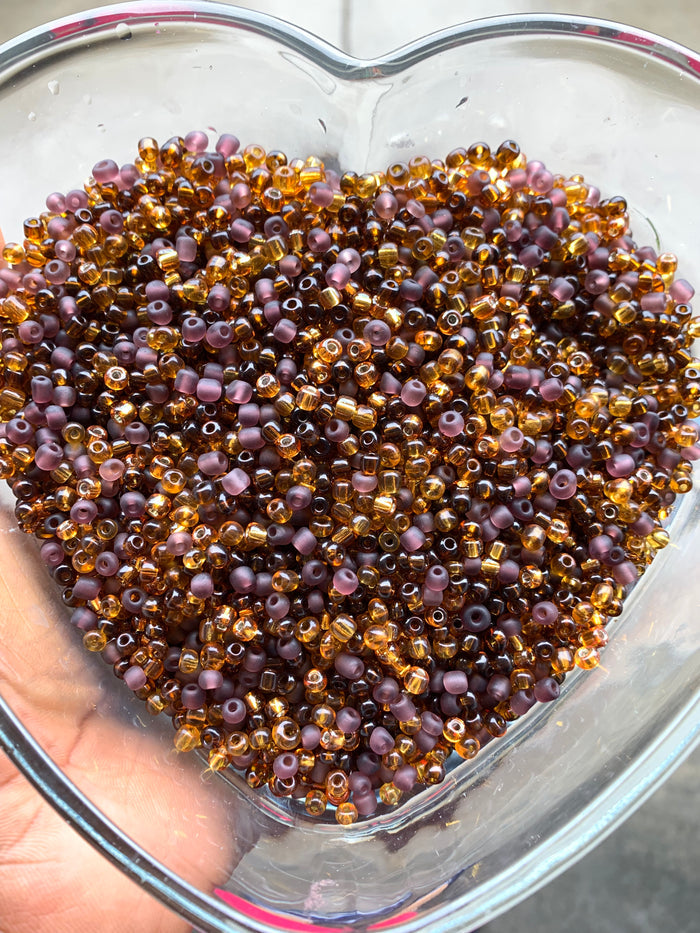 Brown Mix Beads