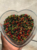 Christmas inspired mix- Glass Beads Size 6mm or bigger,  Seed Beads Bulk