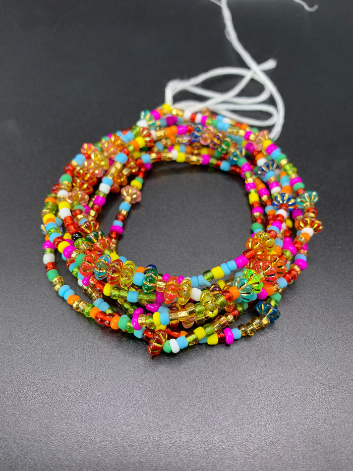 Lily~ Multi Colored Waist Bead