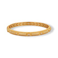 Iridianne 18K Gold Sunburst Bangle