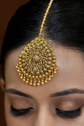 Jaismin Tikka Handcrafted Gold Plated