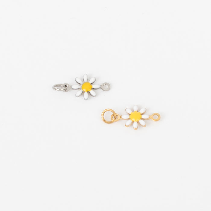 gold stainless / Side Daisy