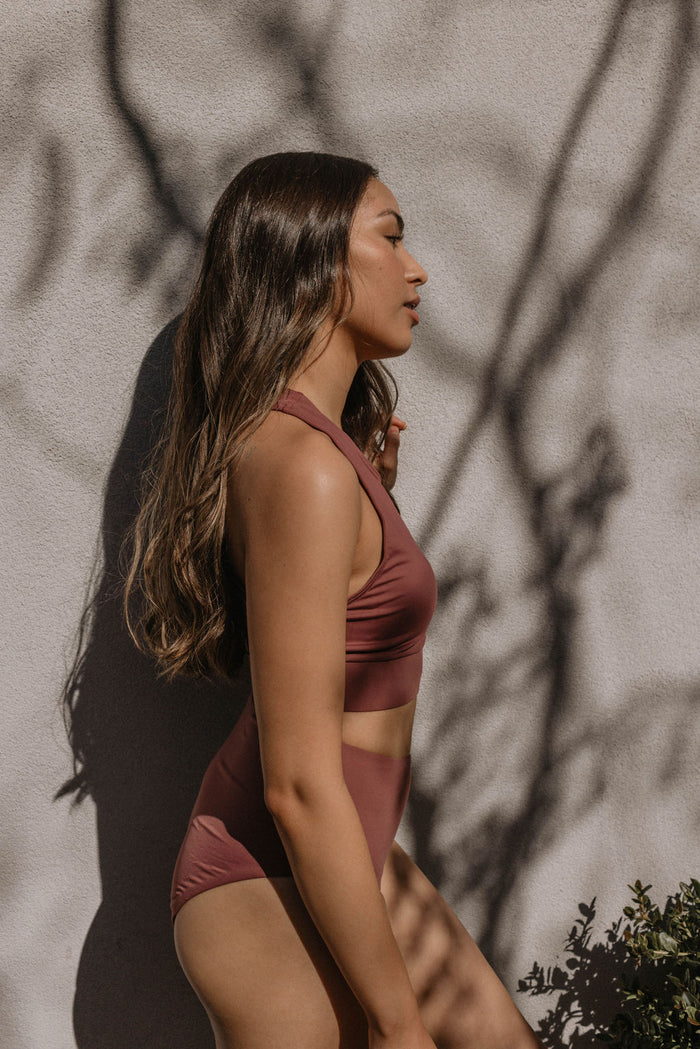 Joy High Waisted Bottoms | Ginger Modest Swimsuit