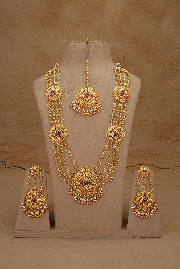Kamal Ranihaar Handcrafted Gold Plated