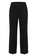 Kayla Pull-On Wide Leg Trouser (Black Multi)