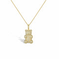 Kélyanne 18K Gold Large Bear Necklace