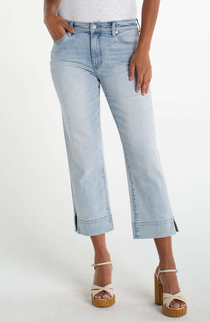 Kennedy Crop Straight W/ Wide Hem and Slit (Breakwater)
