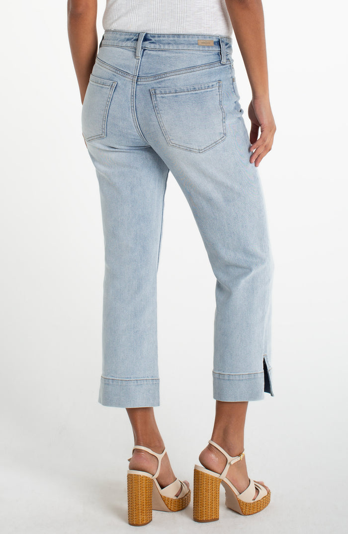 Kennedy Crop Straight W/ Wide Hem and Slit (Breakwater)