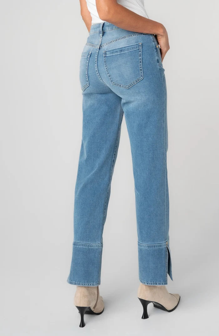 Kennedy Straight W/ Cuff and Slit (30" Inseam)