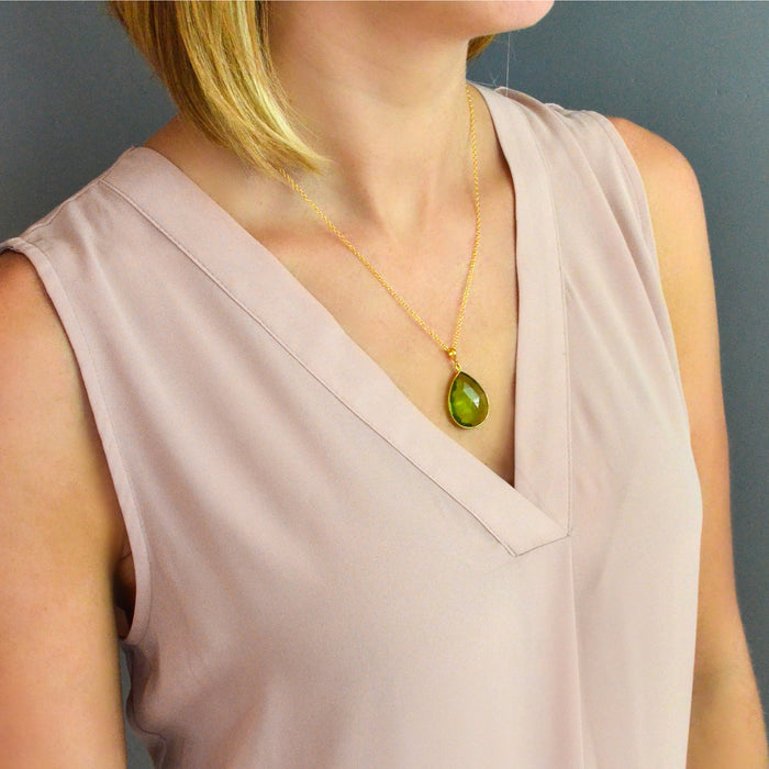 Kyanite Necklace : September Birthstone