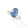 Kyanite Teardrop Prong Set Ring • September Birthstone