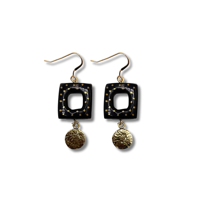 Kyta Square Drop Earrings