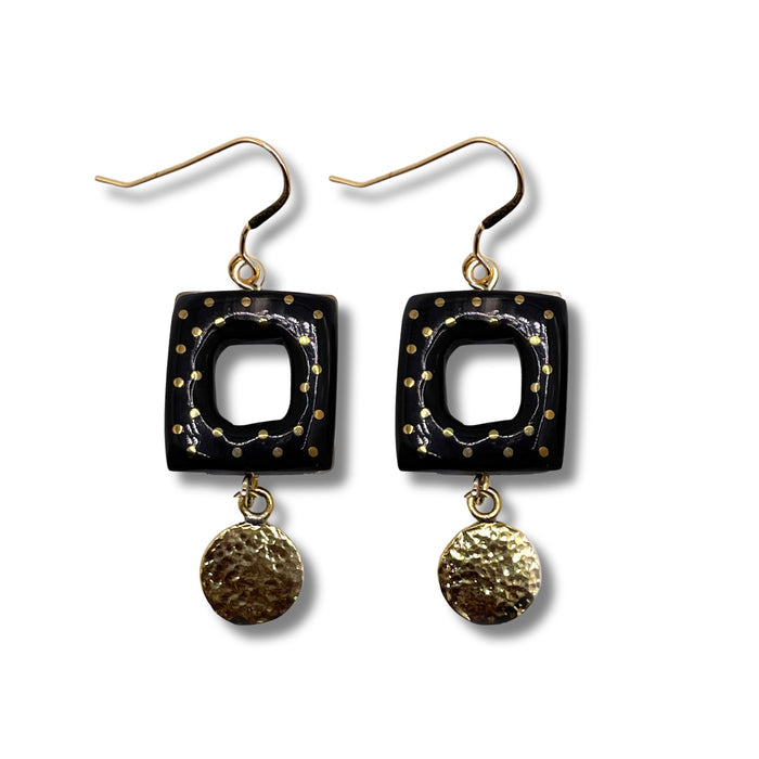 Kyta Square Drop Earrings