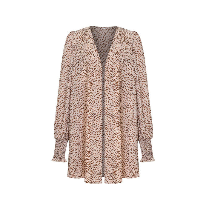 Leopard Pattern Cardigan