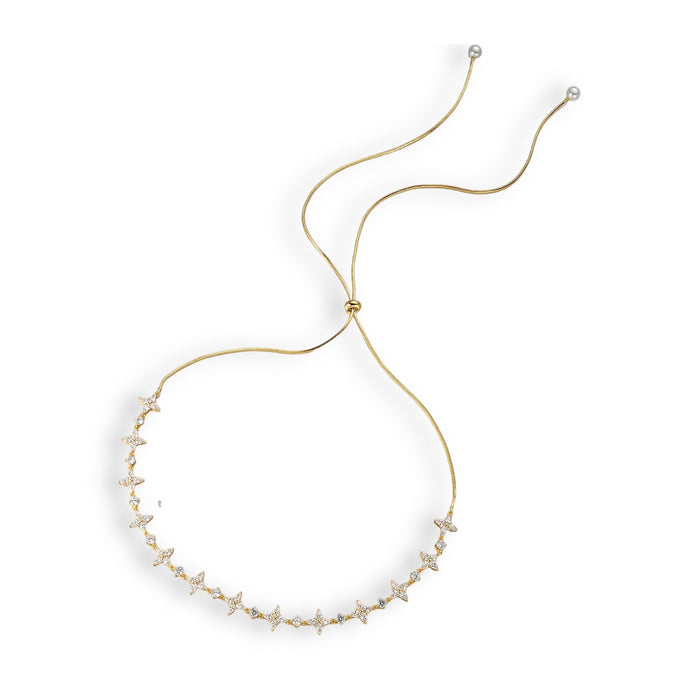 Lidia 18K Gold Starburst Pearl Necklace