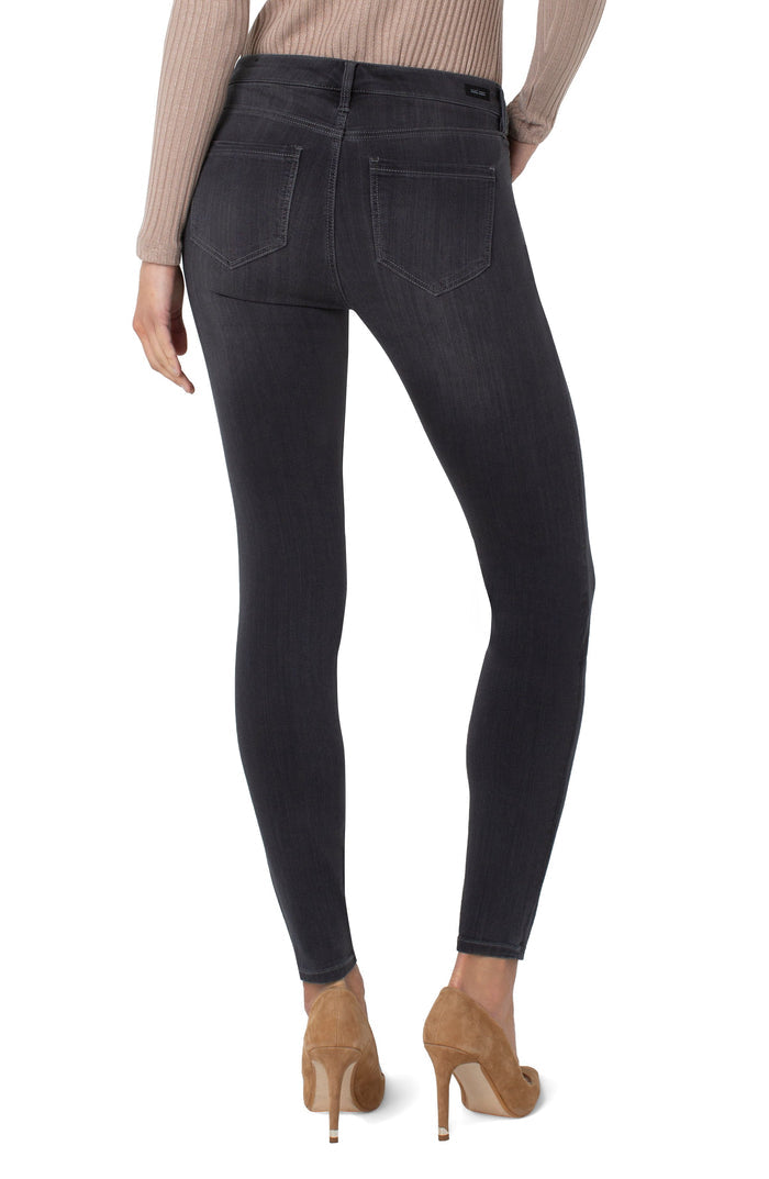Liverpool Abby Skinny (30" inseam) (Meteorite Wash)