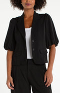 Liverpool Balloon Sleeve Blazer (Black)