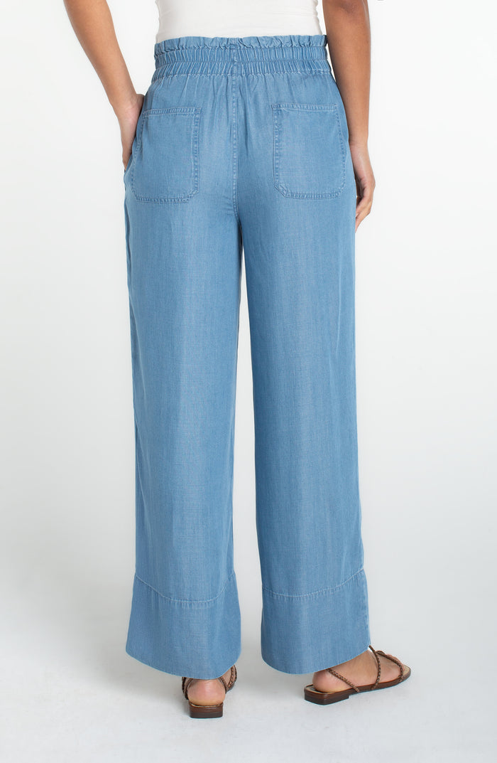 Liverpool Cinch Waist Pull-on Pants (28" Inseam)