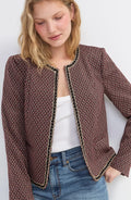 Liverpool Collarless Lady Jacket W/ Gold Trim