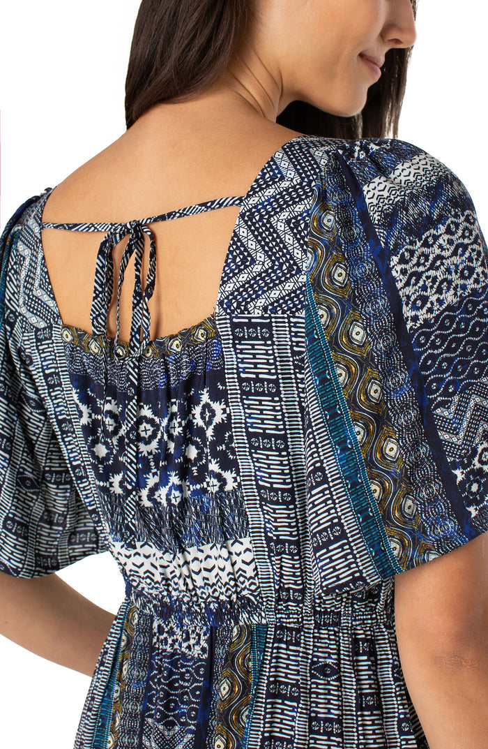 LMD025HE9P20-elbow_slv_square_neck_woven_maxi_dress-back_close_up