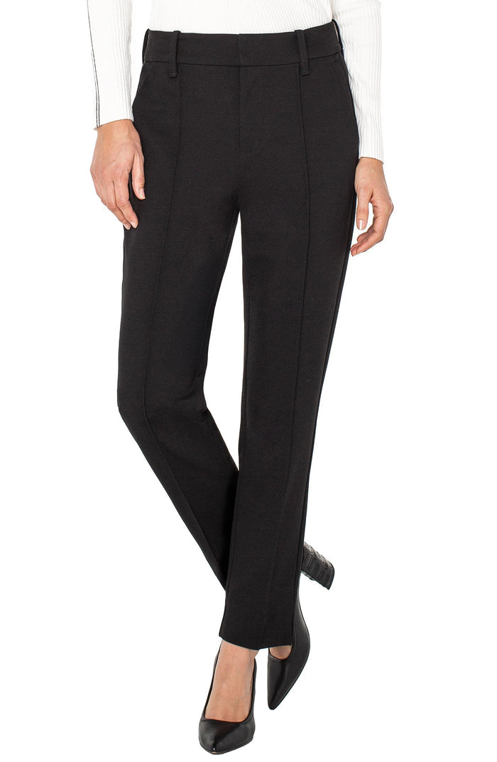 Liverpool Gemma Cigarette Trouser (28" inseam) (Black)