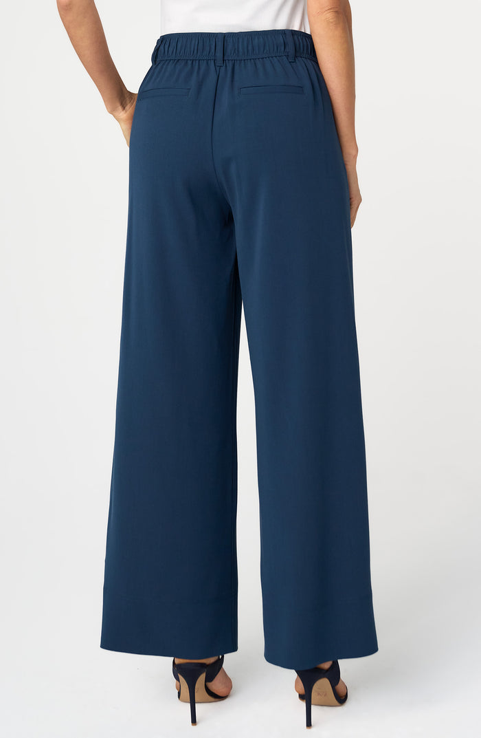 Liverpool High-Rise Pleated Wide Leg Trouser
